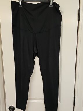 Black Xl Maternity Leggings Maurices Full Panel